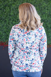 Soft Funnel Neck in Winter Berry
