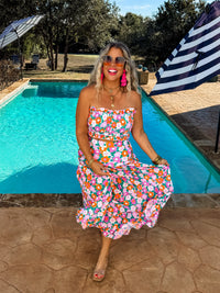 Amalfi Blooms Swim Set