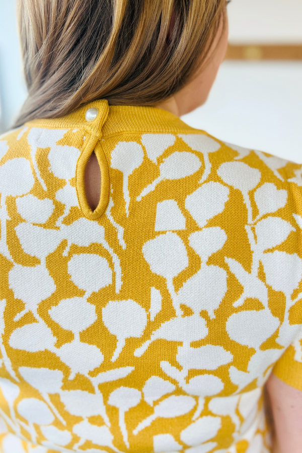 Mustard Moment Spring Sweater