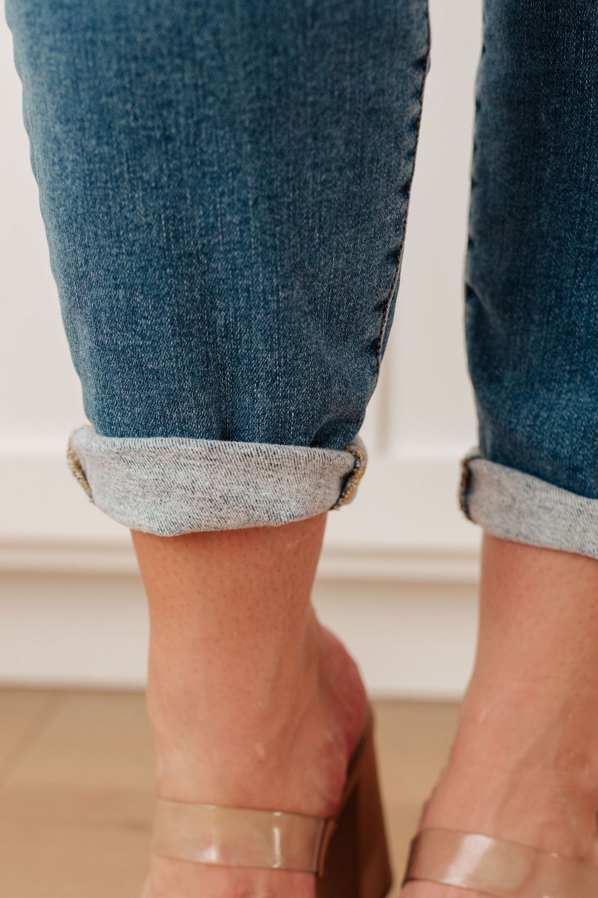High Rise Thermal Skinny Jean by Judy Blue