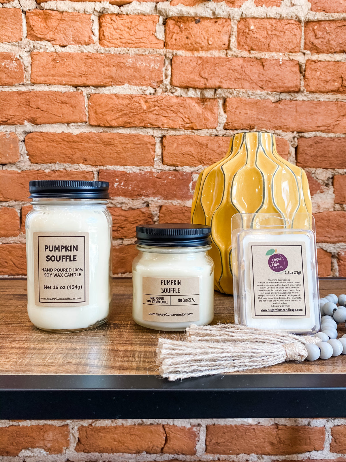 Pumpkin Souffle Candle & Melt - Boutique 1780