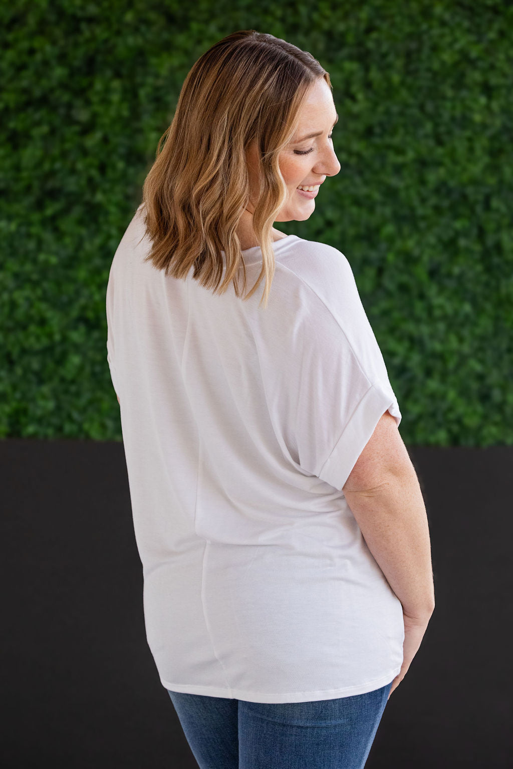 Sierra Pocket Top in White