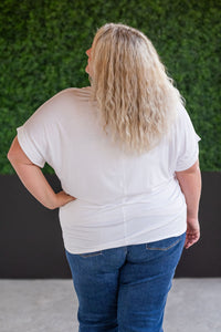 Sierra Pocket Top in White