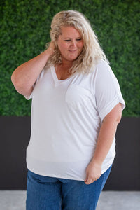 Sierra Pocket Top in White