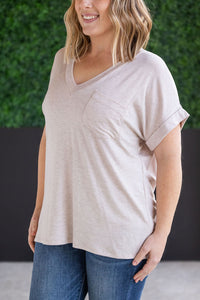 Sierra Pocket Top in Oatmeal