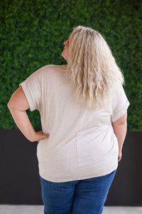 Sierra Pocket Top in Oatmeal