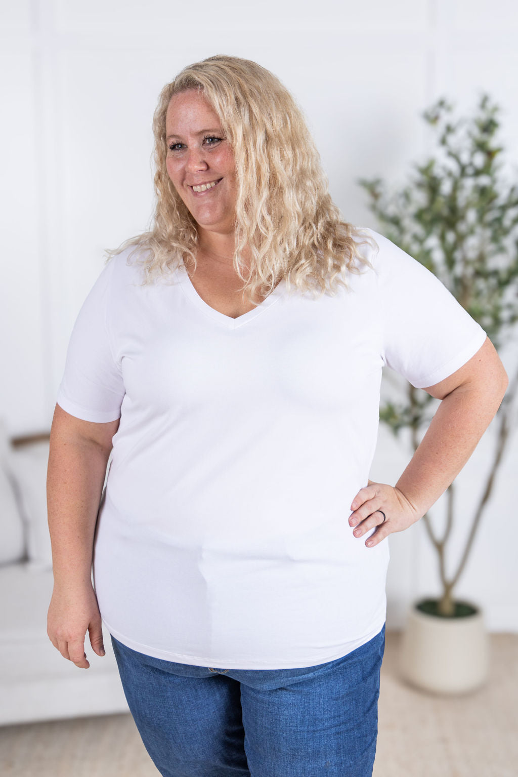 Olivia Tee in Multiple Colors