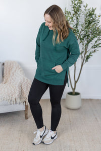 Vintage Wash Hoodie in Hunter Green