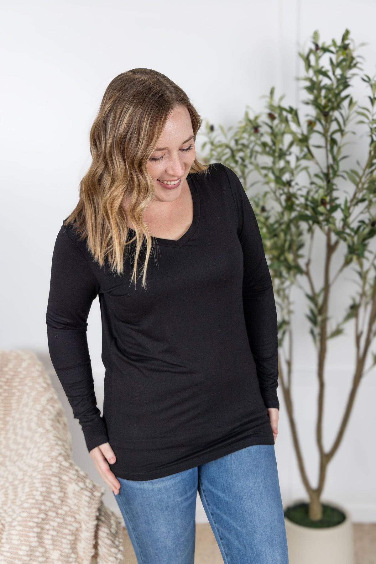 Larissa Long Sleeve in Black