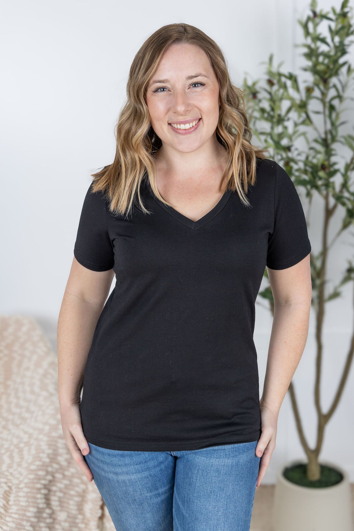 Olivia Tee in Multiple Colors