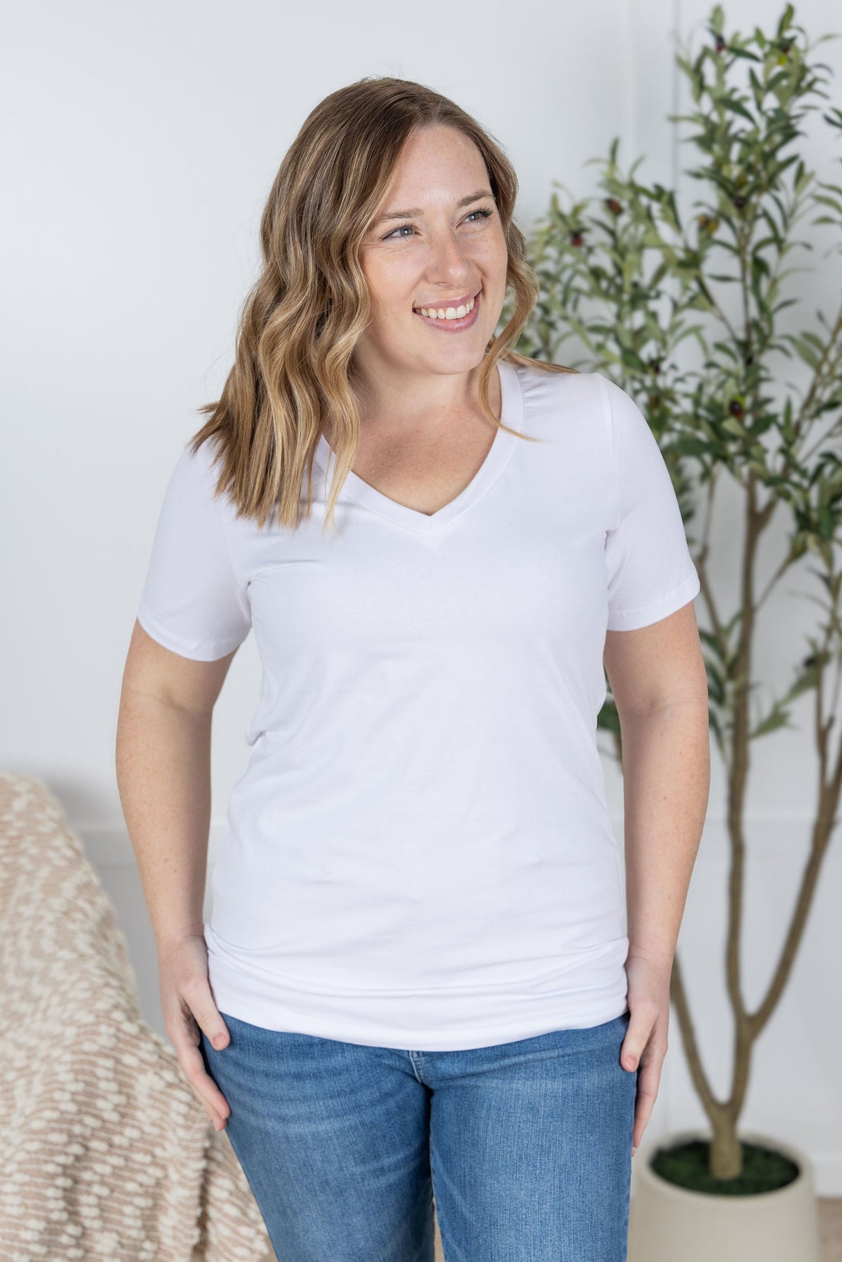 Olivia Tee in Multiple Colors