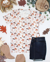 Sophie Top in Fall Foliage