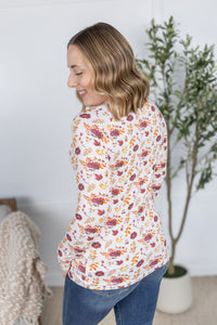 Blair Long Sleeve Top in Autumn Floral