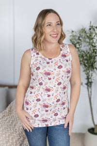 Ava Tank in Autumn Floral