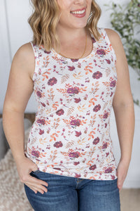 Ava Tank in Autumn Floral