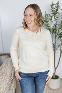 Evelyn Sweater in Ivory