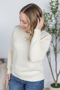 Evelyn Sweater in Ivory