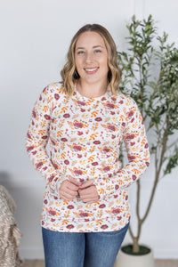 Blair Long Sleeve Top in Autumn Floral