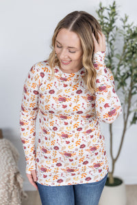 Blair Long Sleeve Top in Autumn Floral