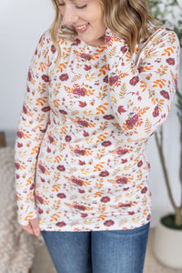 Blair Long Sleeve Top in Autumn Floral