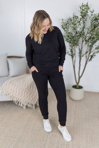Corrine Joggers in Black