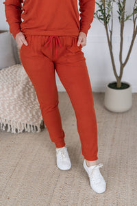 Corrine Joggers in Pumpkin