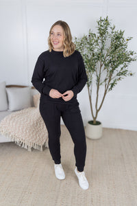 Corrine Joggers in Black
