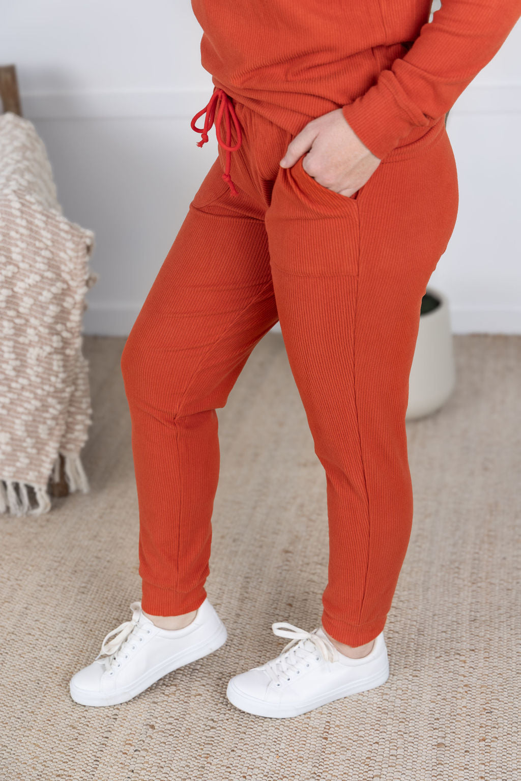 Corrine Joggers in Pumpkin