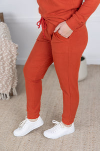 Corrine Joggers in Pumpkin