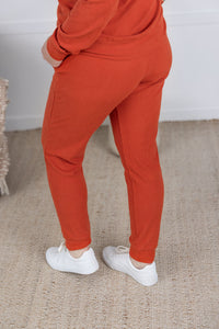 Corrine Joggers in Pumpkin