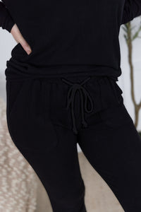 Corrine Joggers in Black