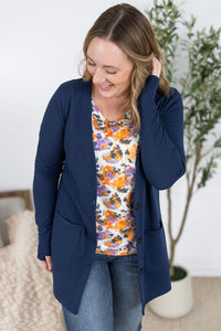 Cori Cardigan in Navy