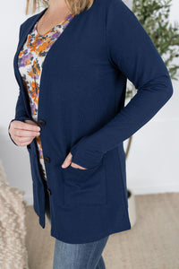 Cori Cardigan in Navy