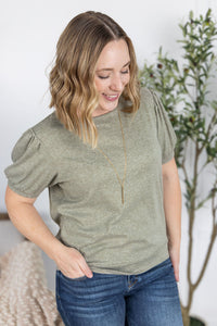 Katie Cozy Top in Sage