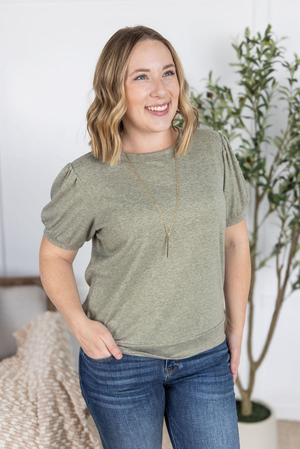 Katie Cozy Top in Sage