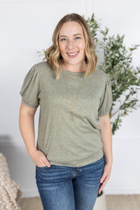 Katie Cozy Top in Sage