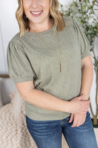 Katie Cozy Top in Sage