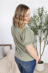 Katie Cozy Top in Sage