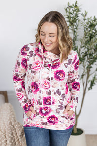 Soft Funnel Neck in Autumn Blossom