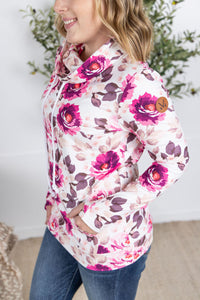 Soft Funnel Neck in Autumn Blossom