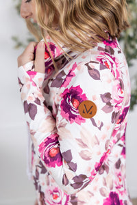 Soft Funnel Neck in Autumn Blossom