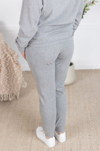 Corrine Joggers in Light Grey