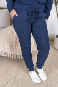 Corrine Joggers in Navy