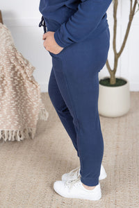 Corrine Joggers in Navy