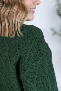 Carson Pullover in Green