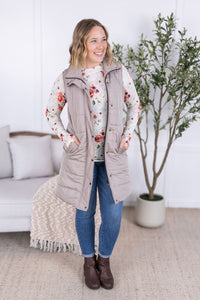 Blair Long Sleeve Top in Pink Bloom