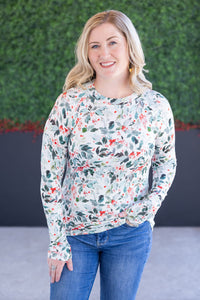 Blair Long Sleeve Top in Winter Berry