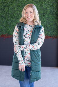 Blair Long Sleeve Top in Winter Berry