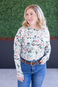 Blair Long Sleeve Top in Winter Berry