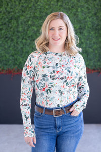 Blair Long Sleeve Top in Winter Berry